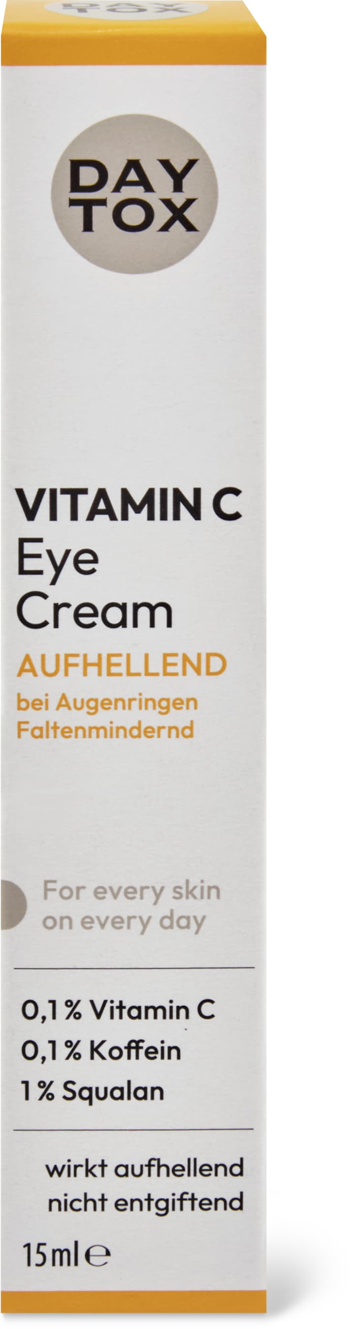 Vitamin C Eye Cream Koffein, Squalan